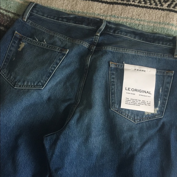 NWT Frame Cropped Jeans (33) - Picture 4 of 6
